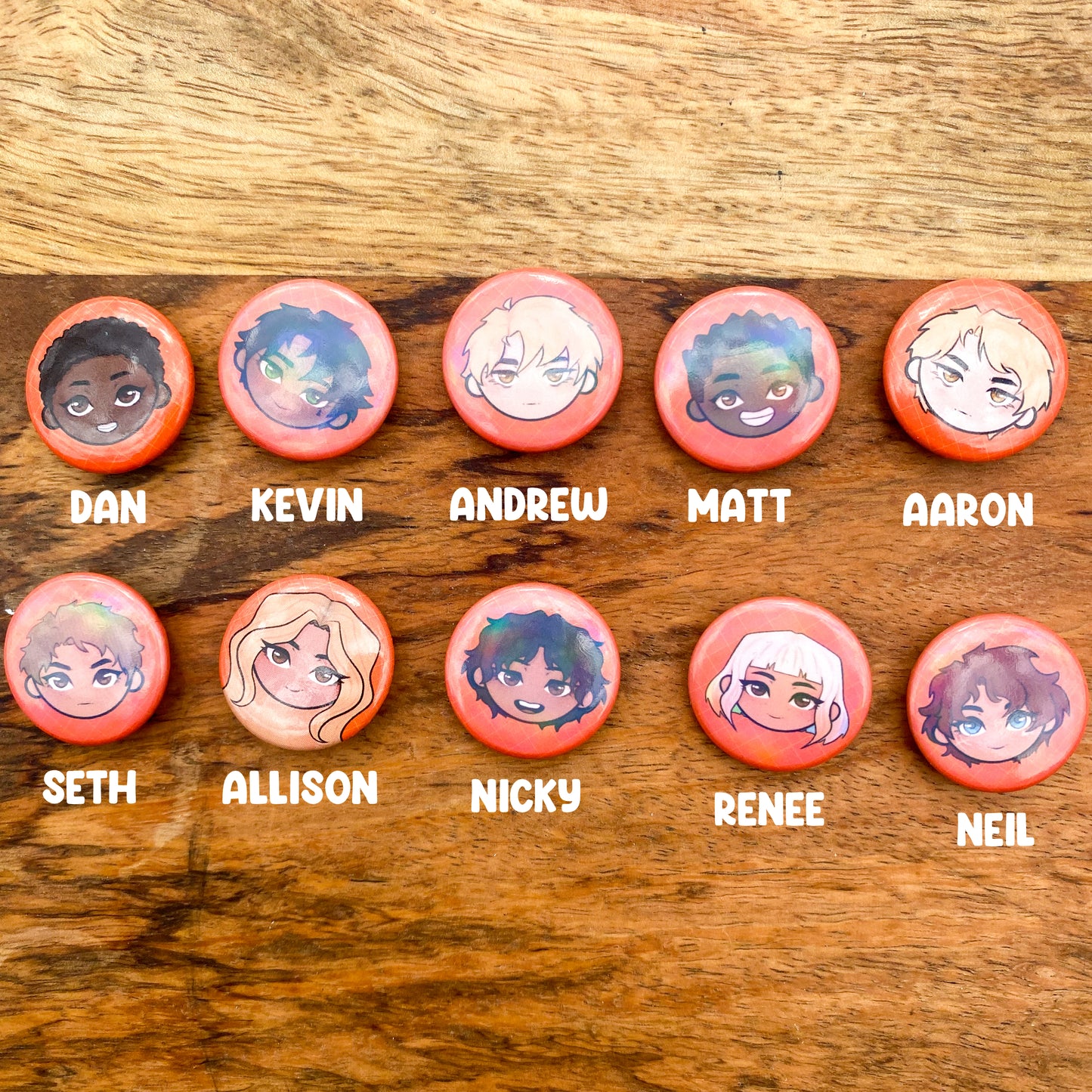 AFTG Mini Badges