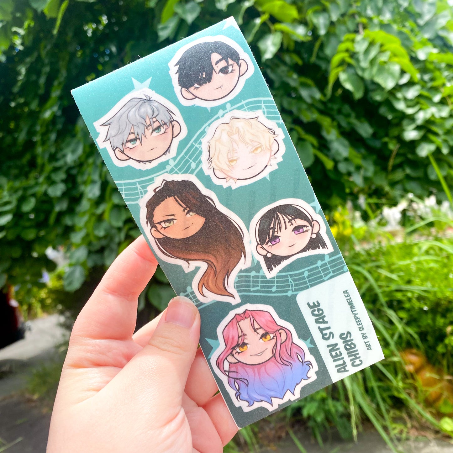 Alien Stage Sticker Sheet