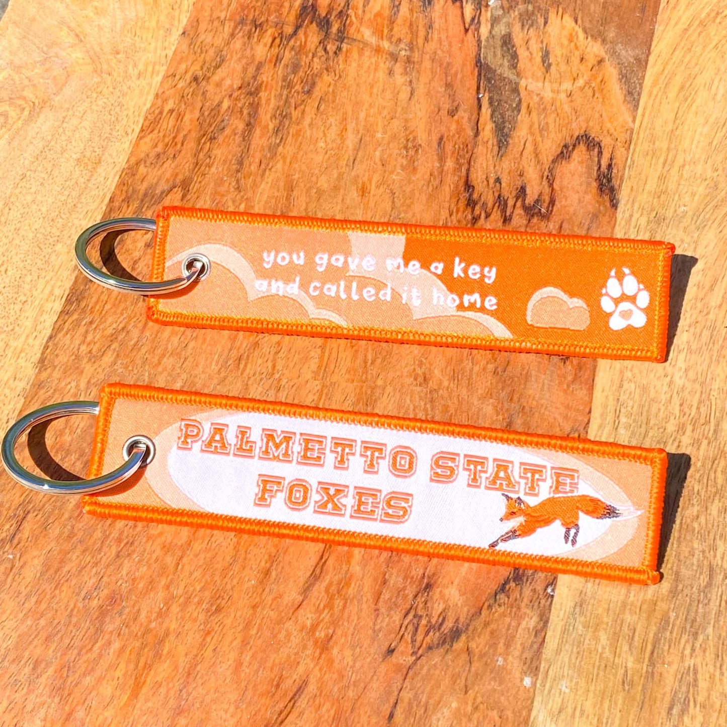 You Gave Me A Key - Embroidered Keychain