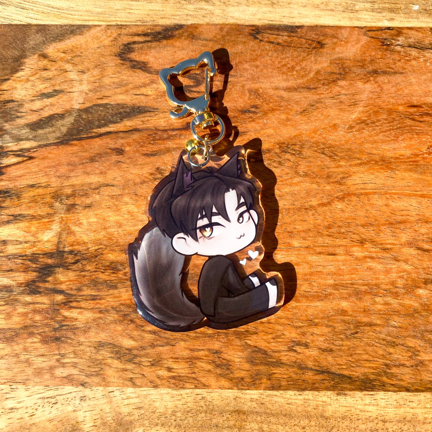 LaDs Kitty Acrylic Keychains