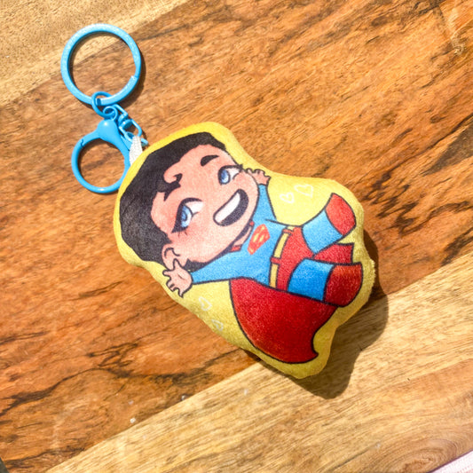 SuperFam Plush Pillow Keychains