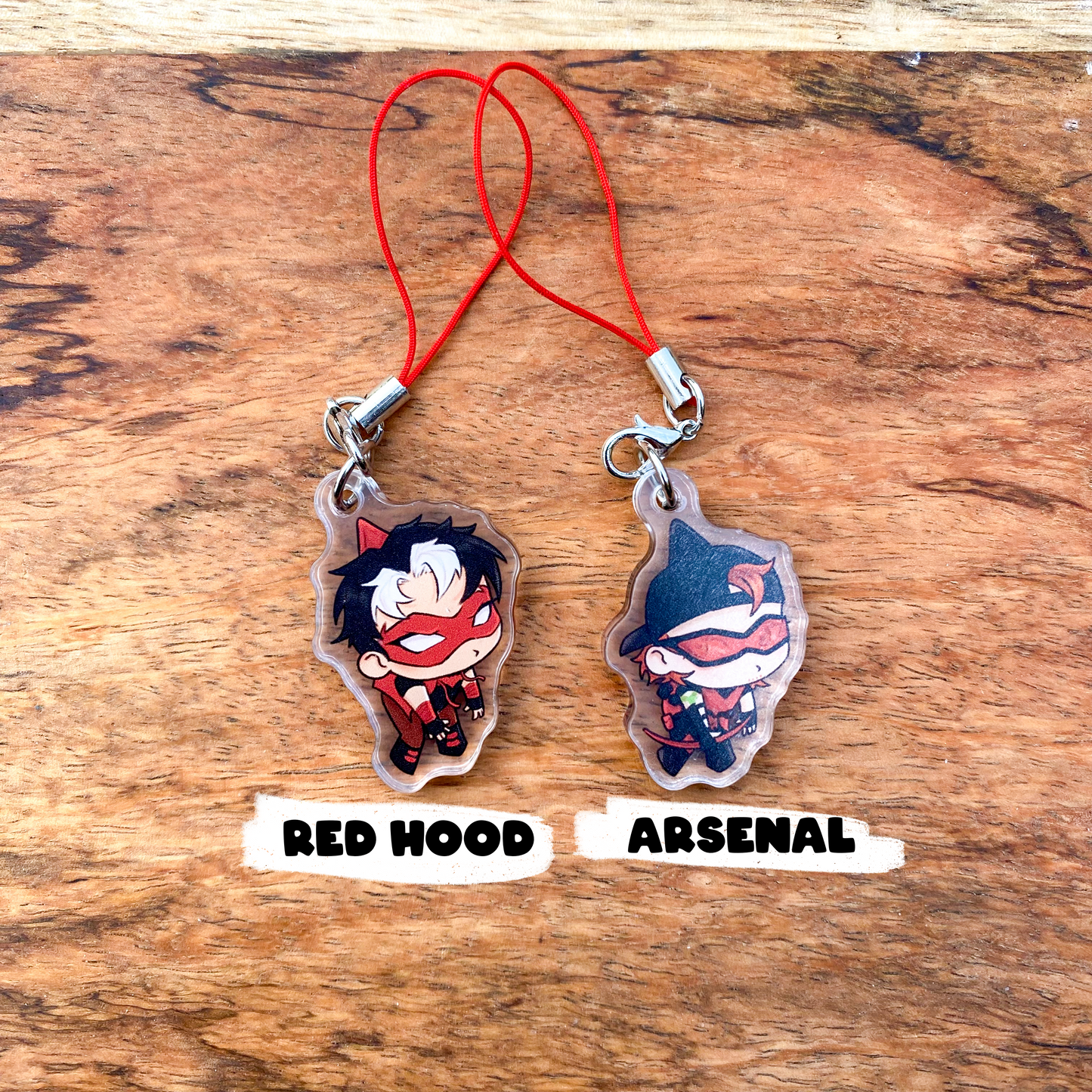 PREORDER - DC Phone Charms