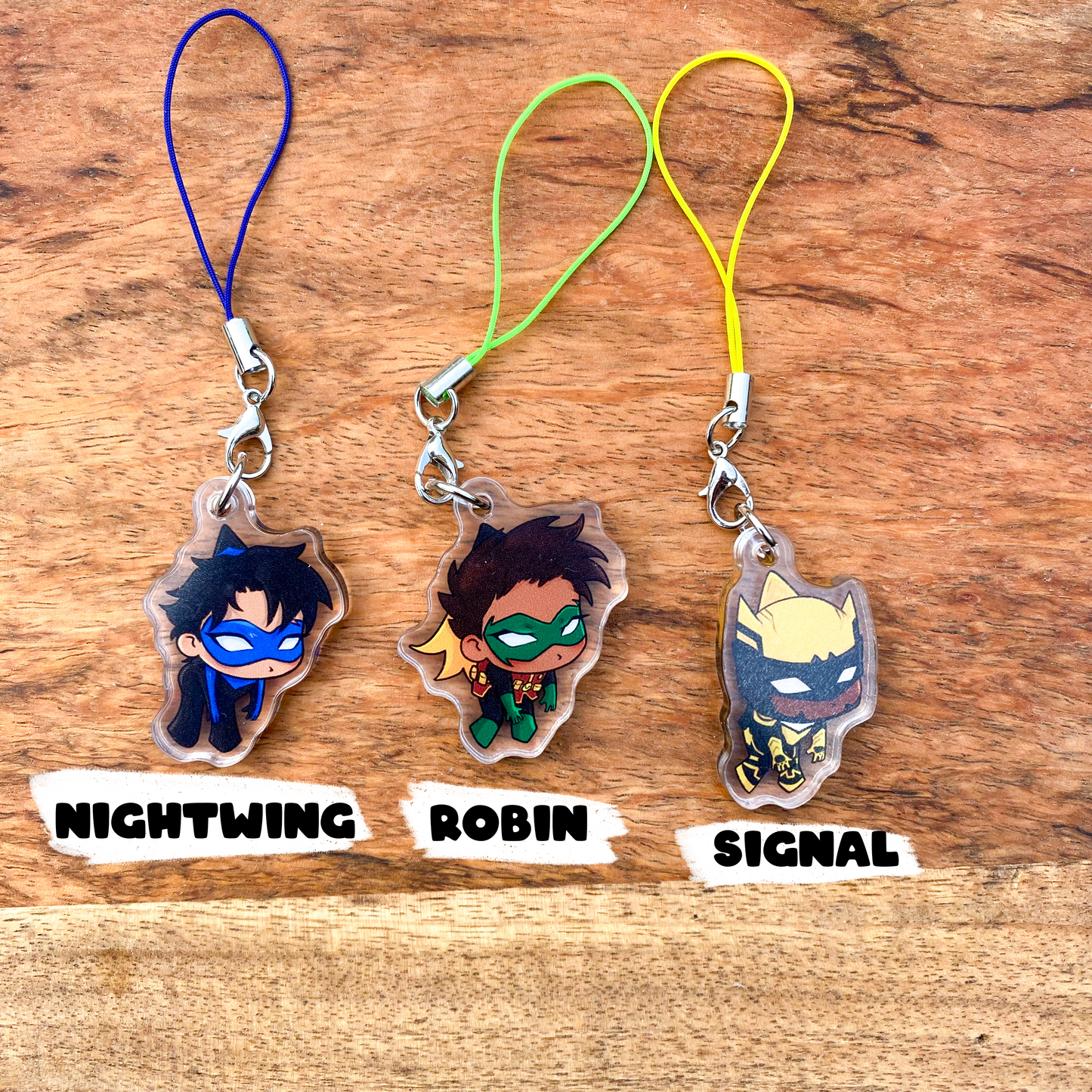 PREORDER - DC Phone Charms