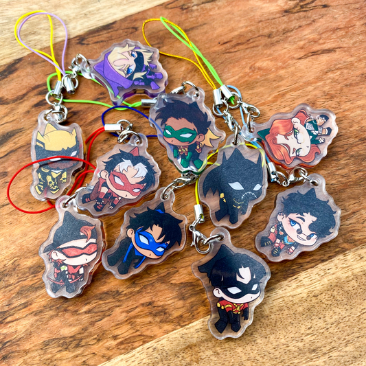 PREORDER - DC Phone Charms