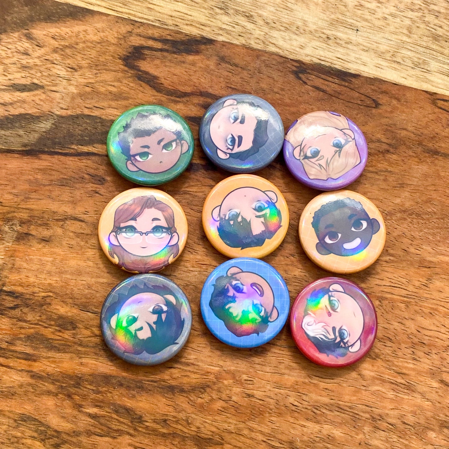 DC Mini Badges