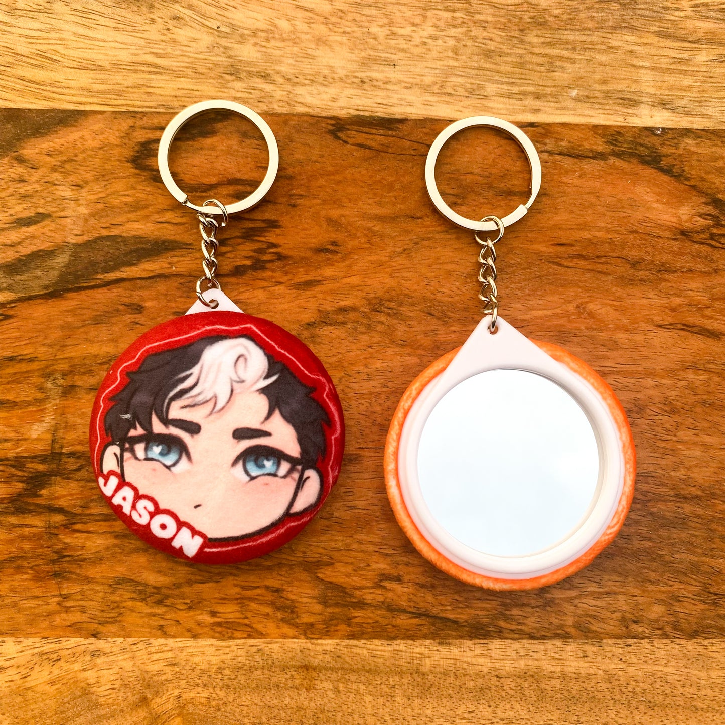 Batboys Mirror Keychains