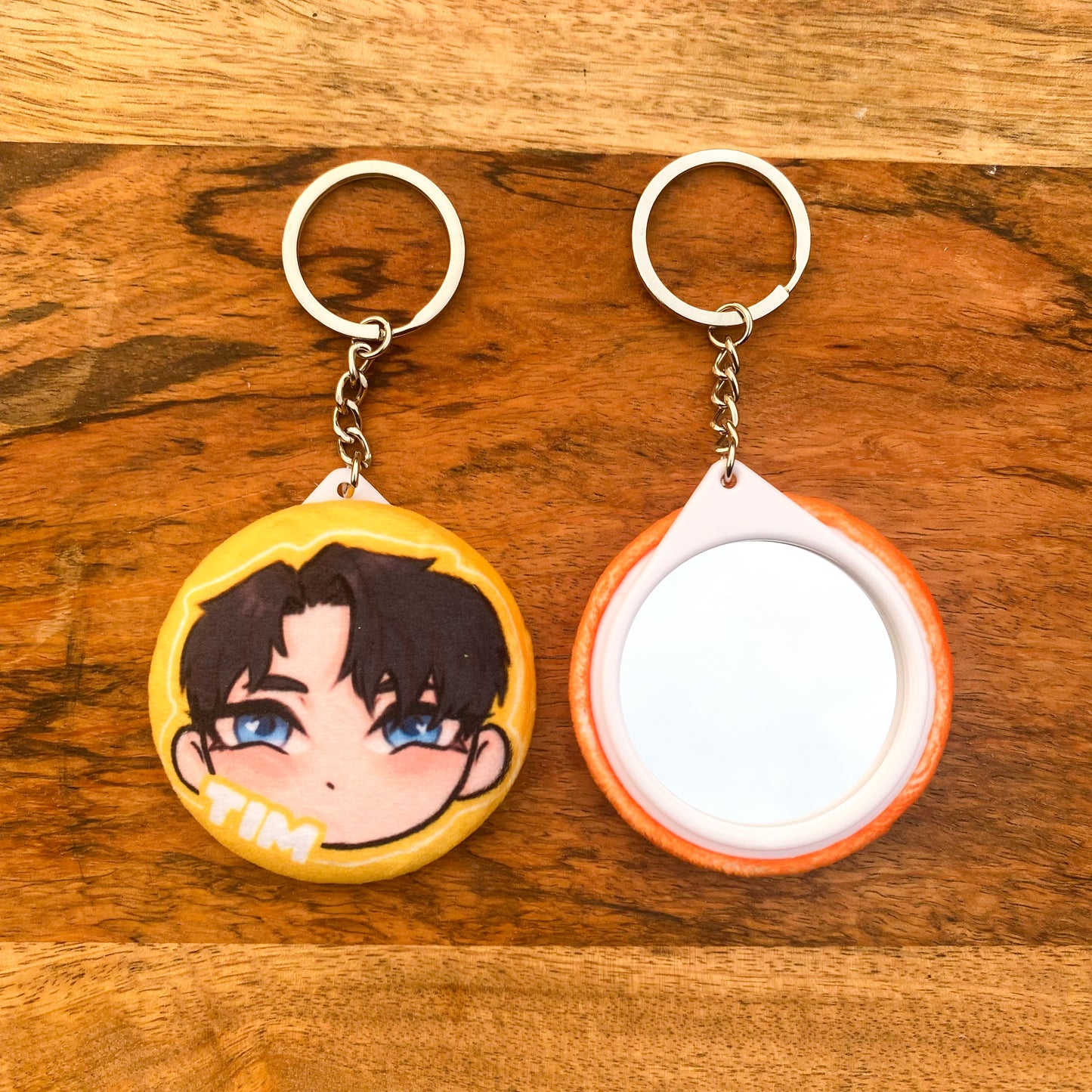 Batboys Mirror Keychains