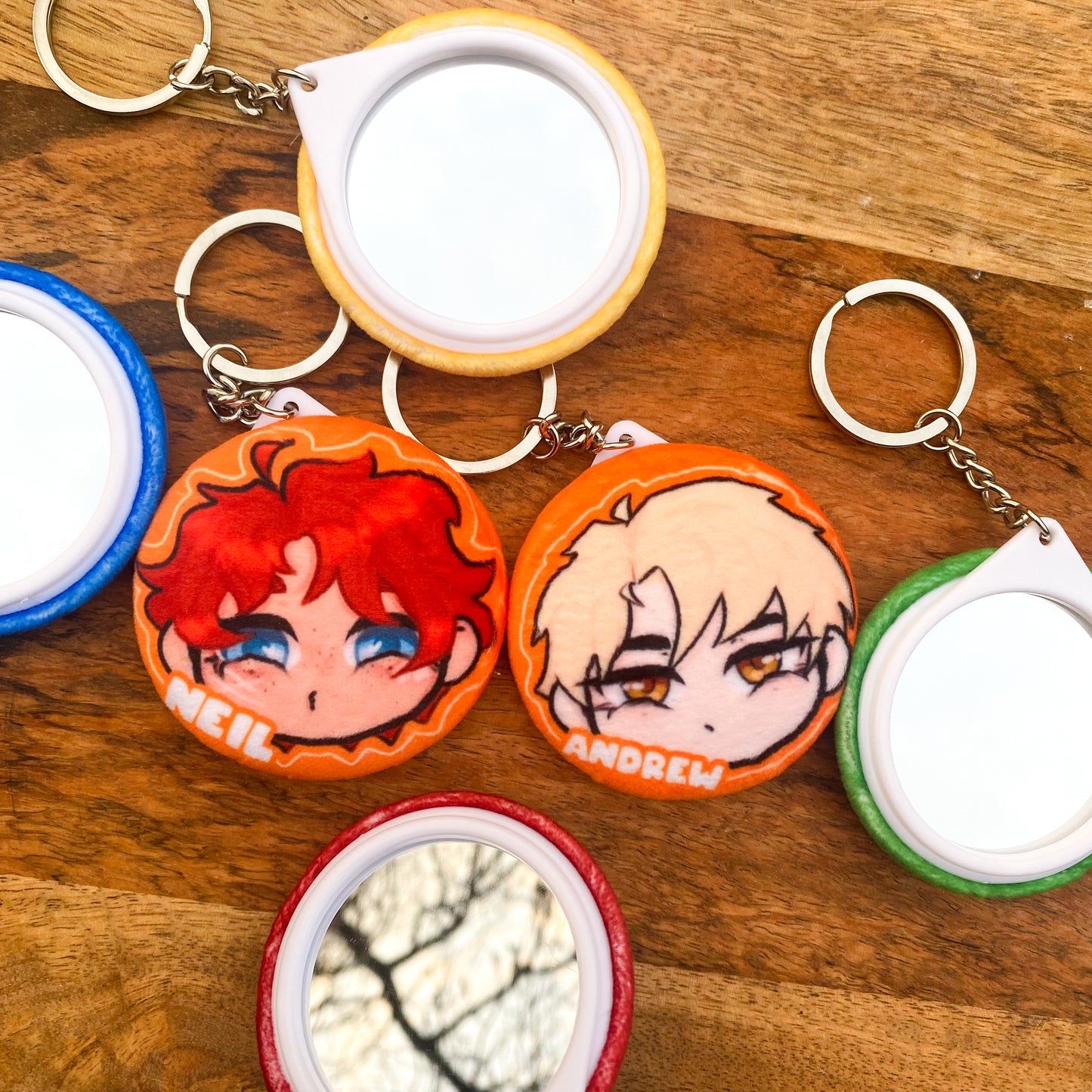 AFTG Mirror Keychains