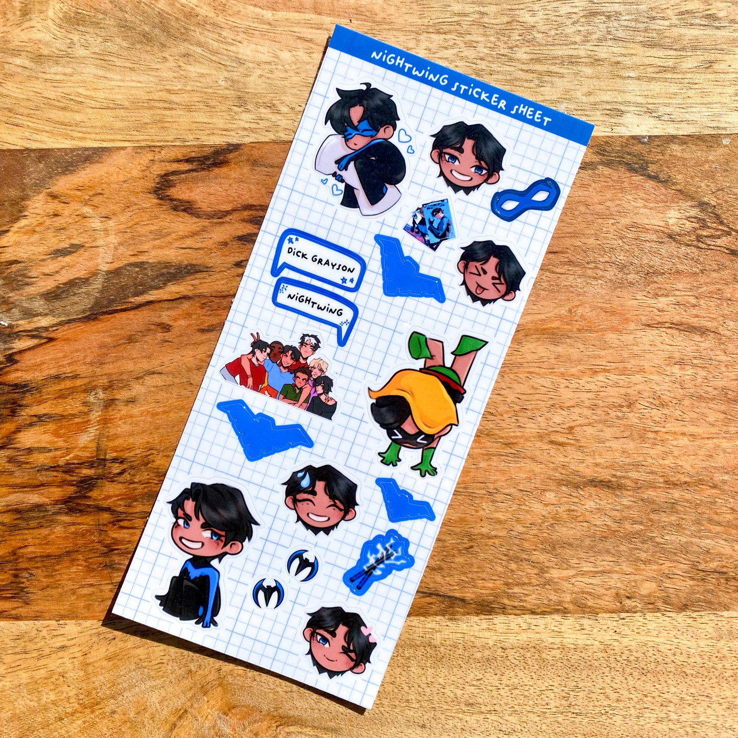 Batfam Sticker Sheets