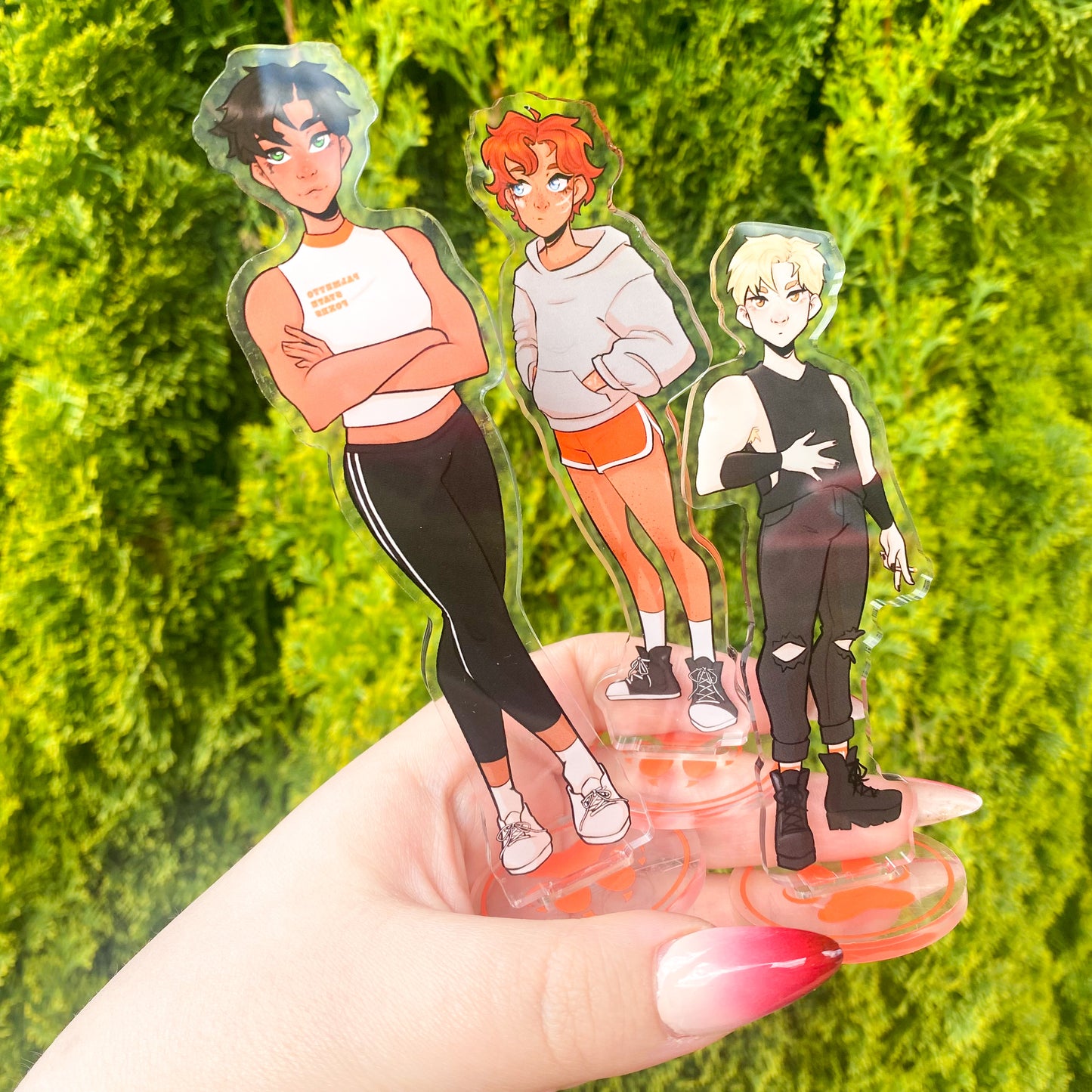 AFTG acrylic standees
