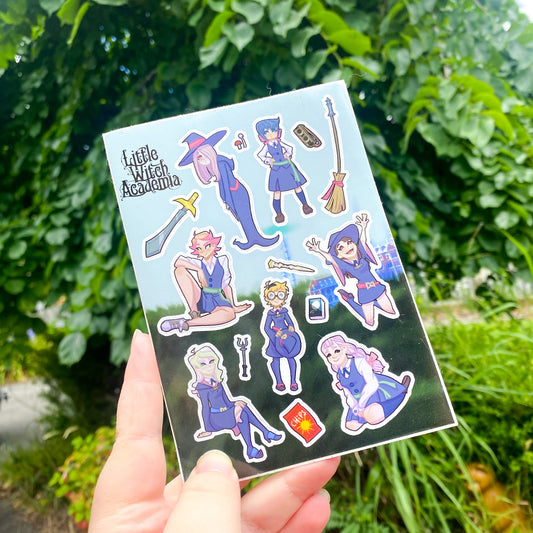 Little Witch Academia Sticker Sheet