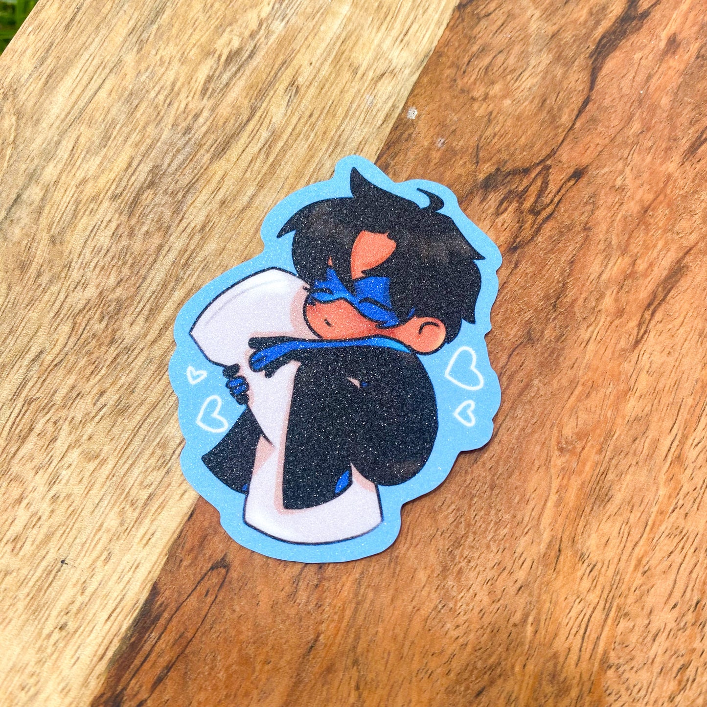 DC Glitter Stickers