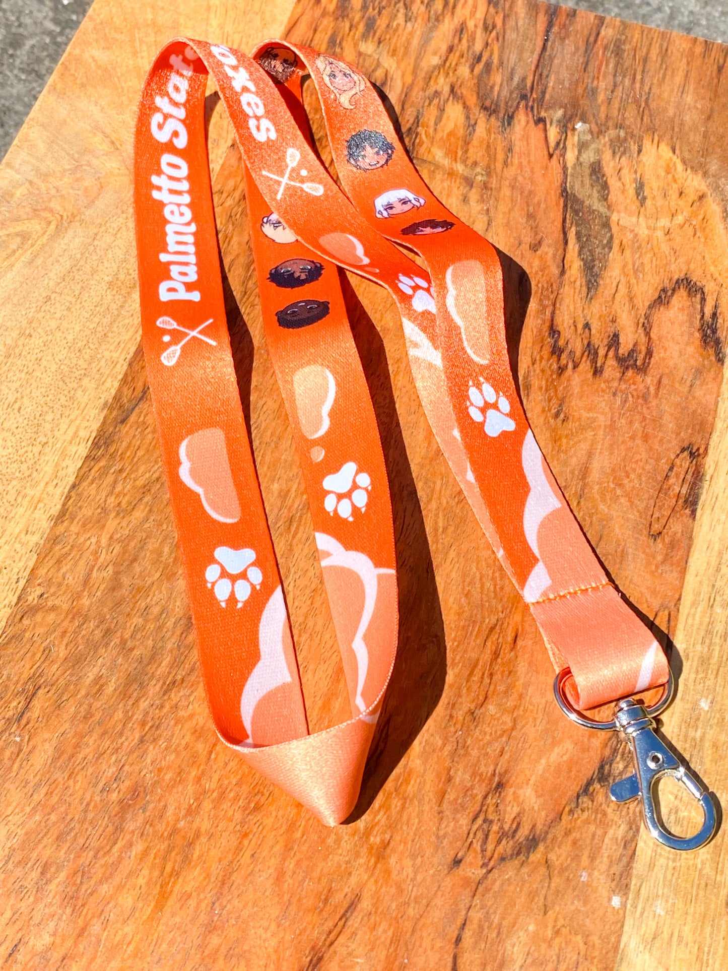 Palmetto State Foxes Lanyard