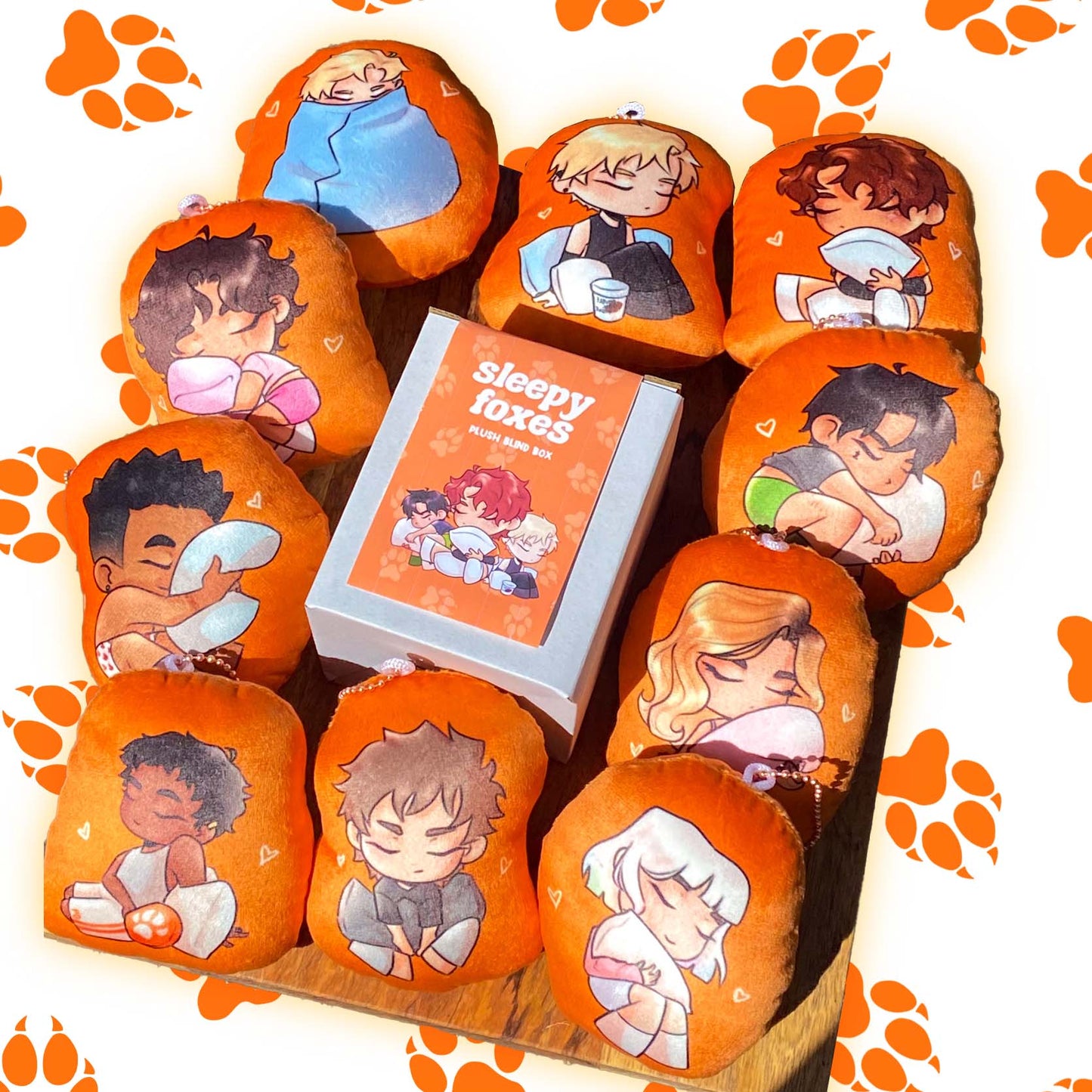 Sleepy Foxes Blind Box