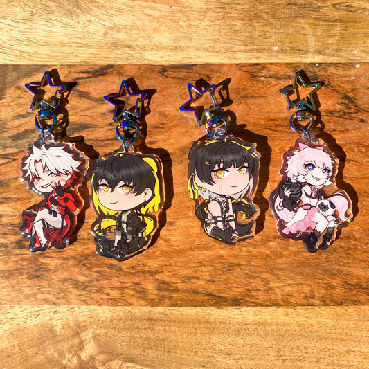 Wuthering Waves Acrylic Keychains