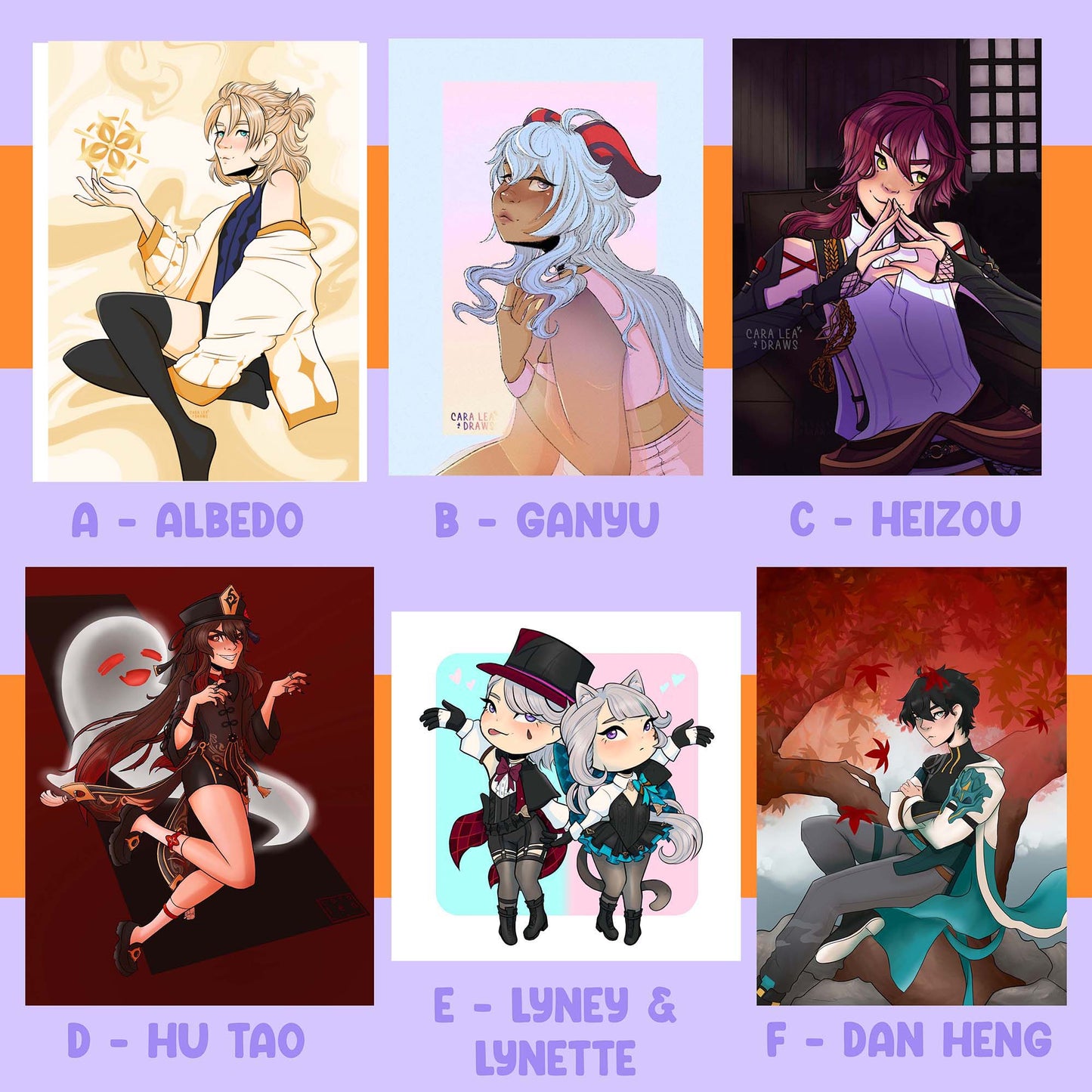 Hoyoverse Prints