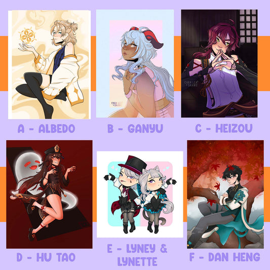 Hoyoverse Prints