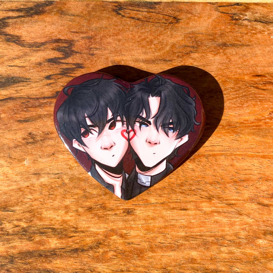 KDJxYJH Heart Badge